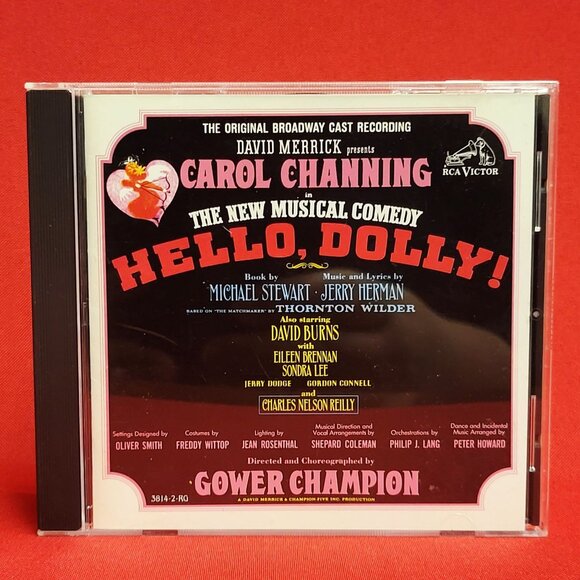 Carol Channing Hello Dolly The Original Broadway Cast Recording CD 1989 - Picture 1 of 8
